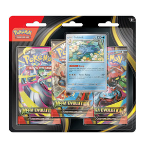 Pokémon Mega Evolutions Triple Blister Pack (Golduck)