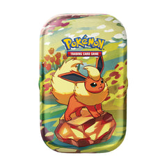 Pokémon Prismatic Evolutions Mini Tin (Flareon)