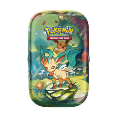 Pokémon Prismatic Evolutions Mini Tin (Leafeon)
