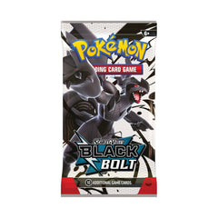 Pokémon Black Bolt trading card game pack on a white background