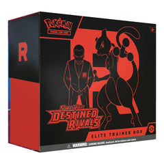 Pokémon Trading Card Game Elite Trainer Box packaging with red and black design

