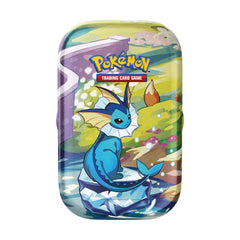 Pokémon Prismatic Evolutions Mini Tin (Vaporeon)