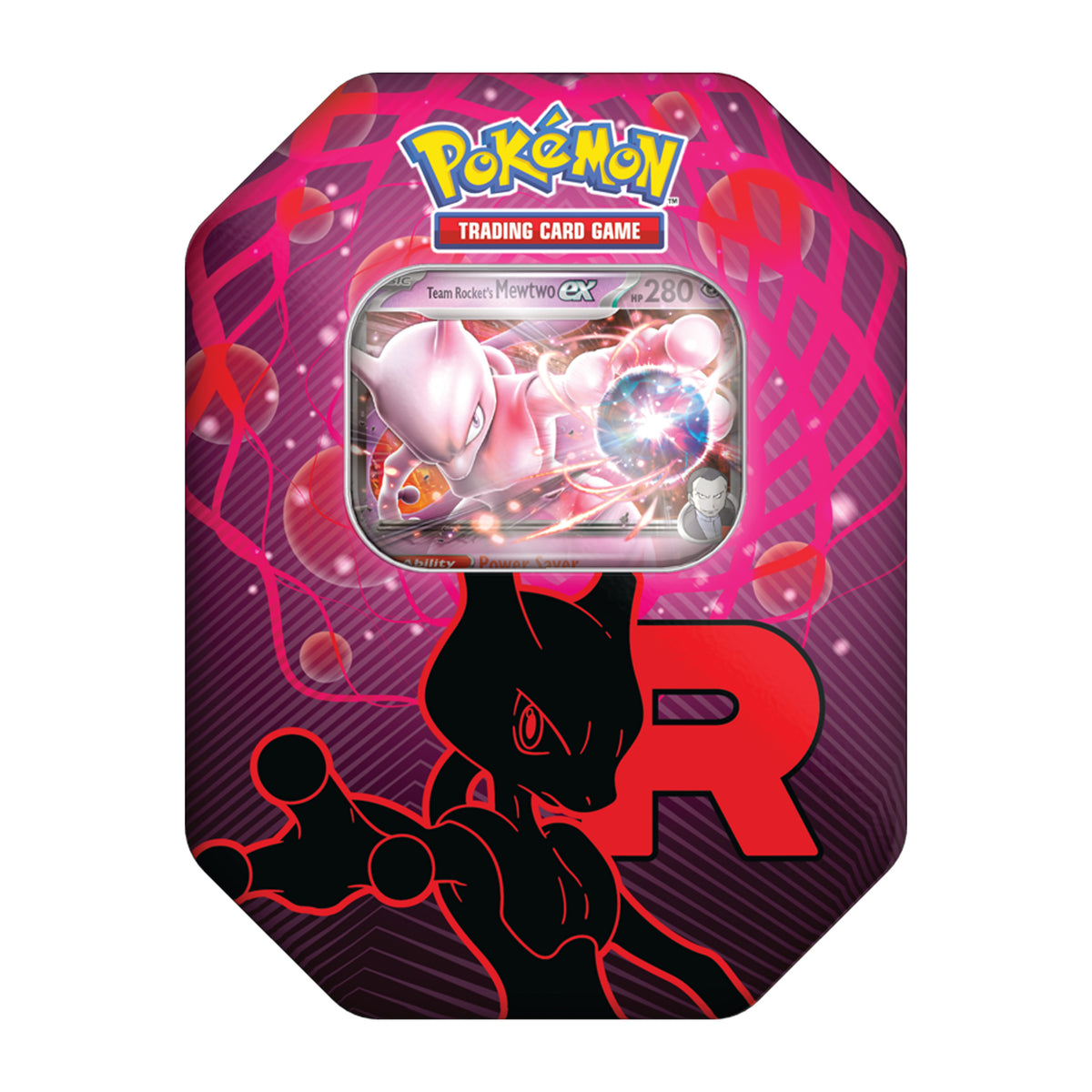 Pokémon Destined Rivals Team Rocket Tin (Mewtwo EX)